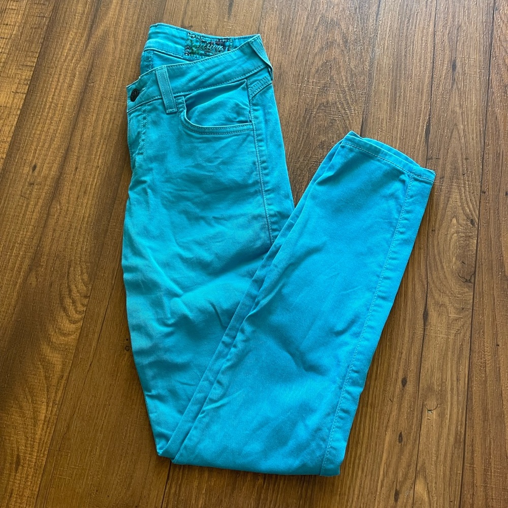 Siwy Teal Skinny Jeans